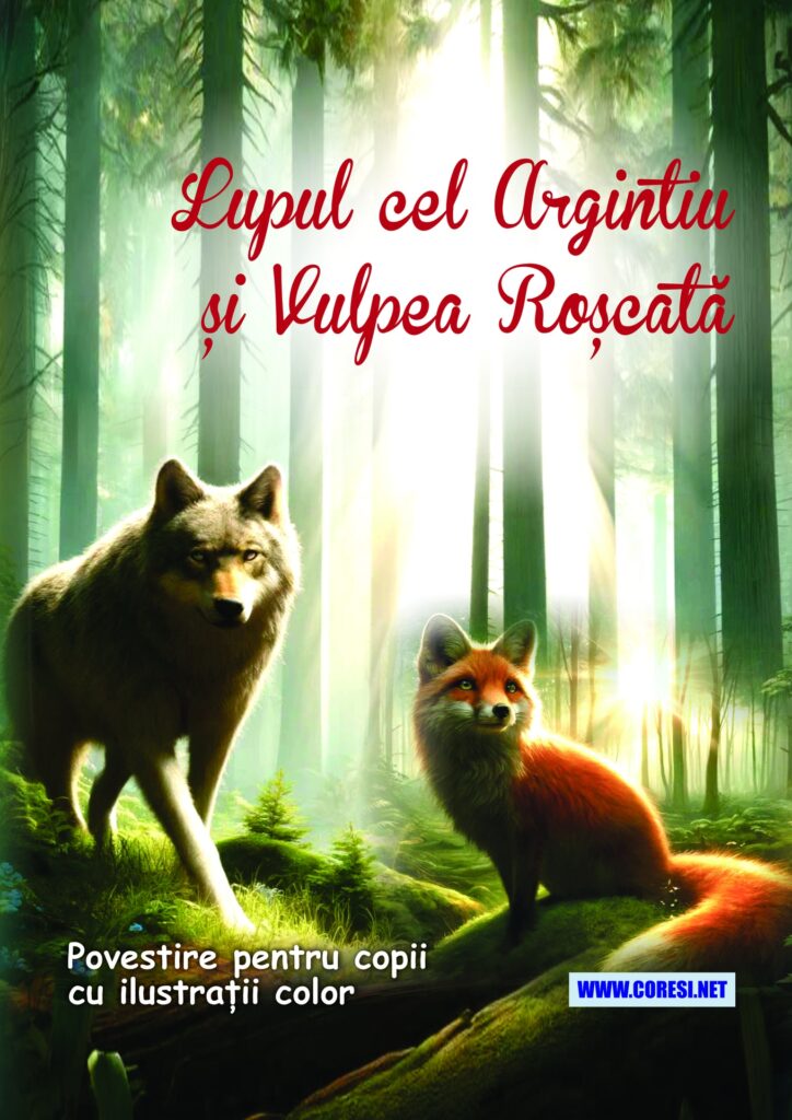 Book cover for Lupul cel argintiu și Vulpea Roșcată
